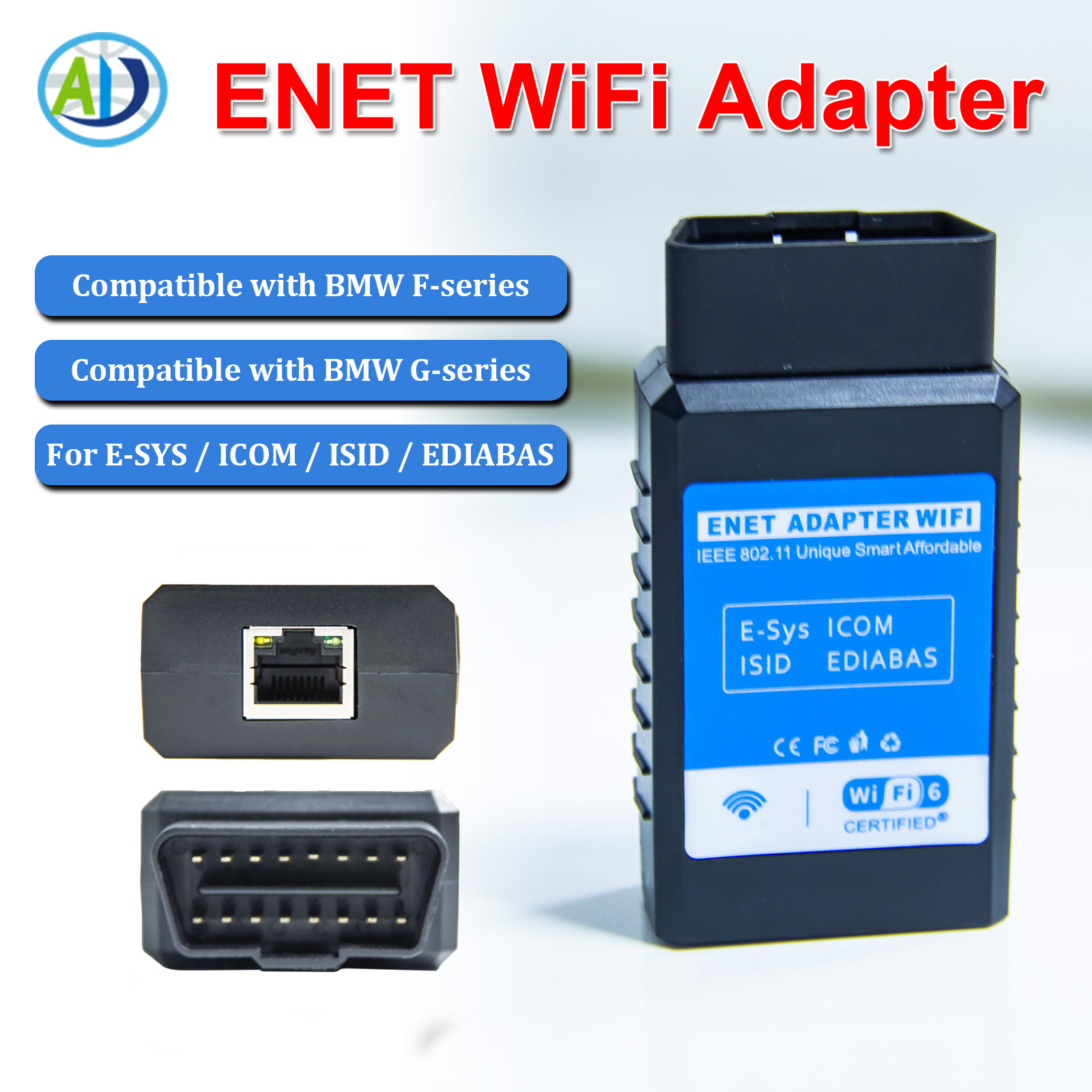 サクサク繋がるSmart Bimmer ENET Wi-Fi アダプタ SMART BIMMER ENET
