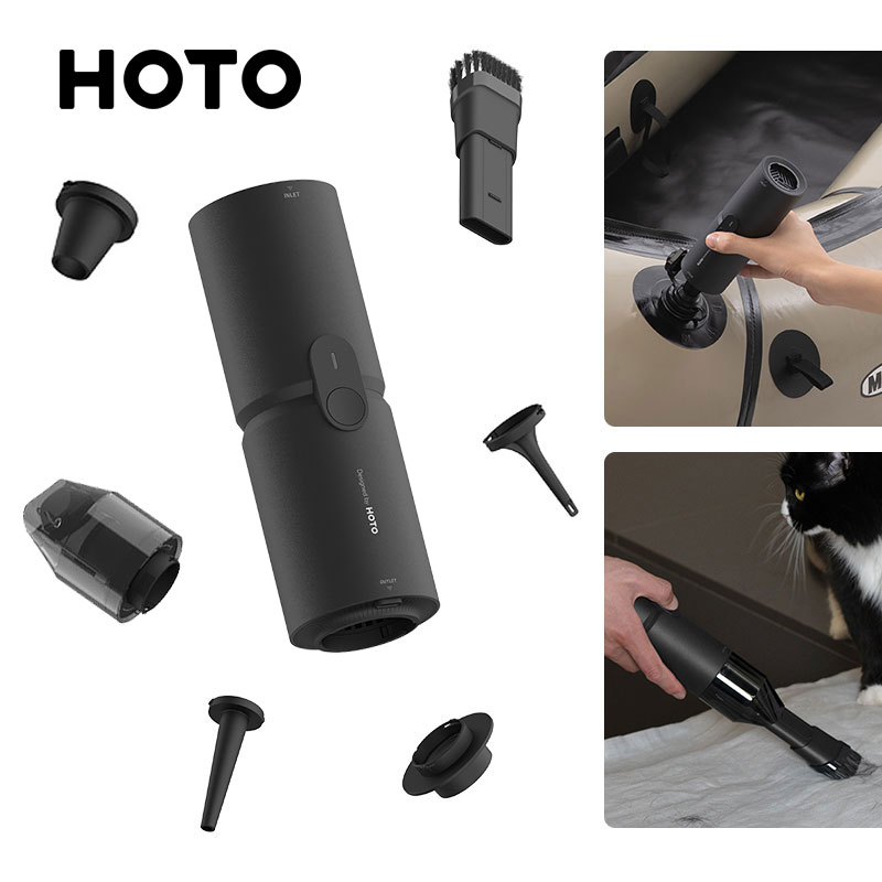 HOTO Compressed Air Capsule Handheld Vacuum Cleaner