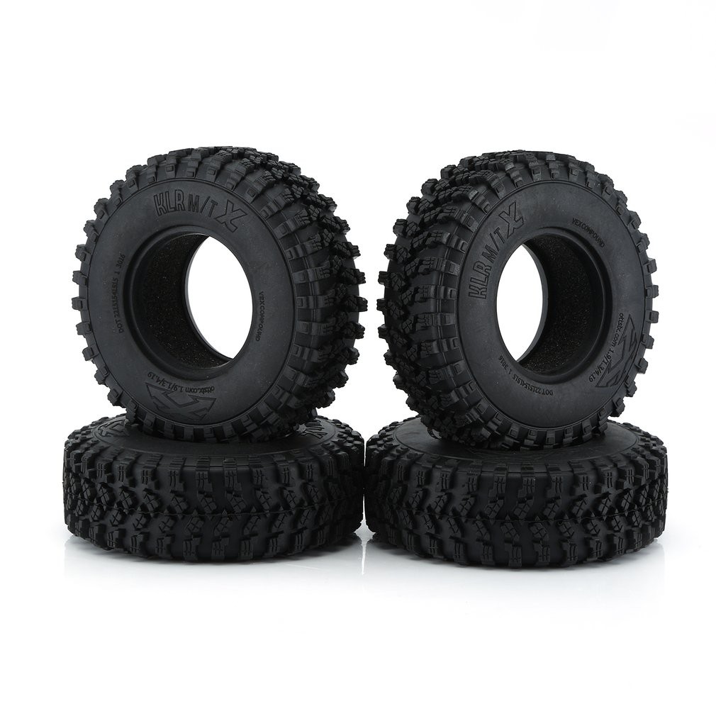 1.9インチラバーロックタイヤ,100mm,105mm,115mm,120mm,1:10ラジコン