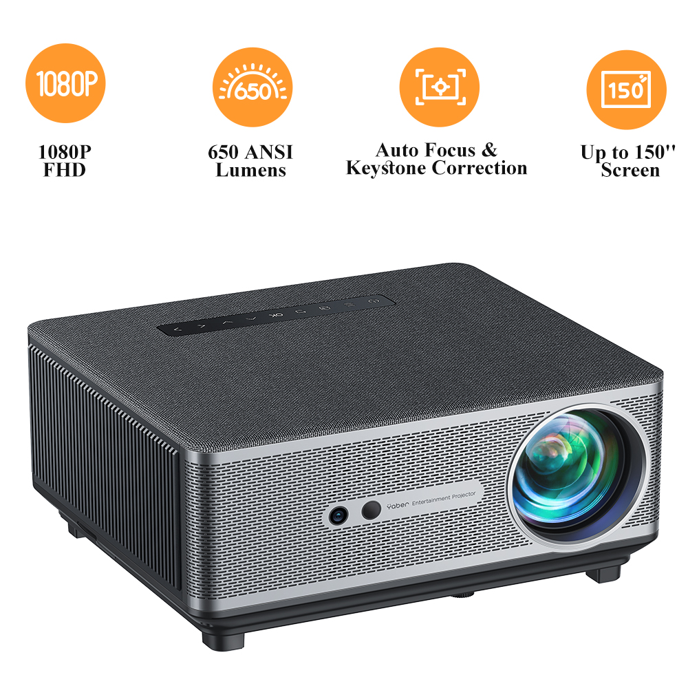 新品未使用Yaber K1 Projector 1080P 15W Amazon.co.jp: [2024推奨