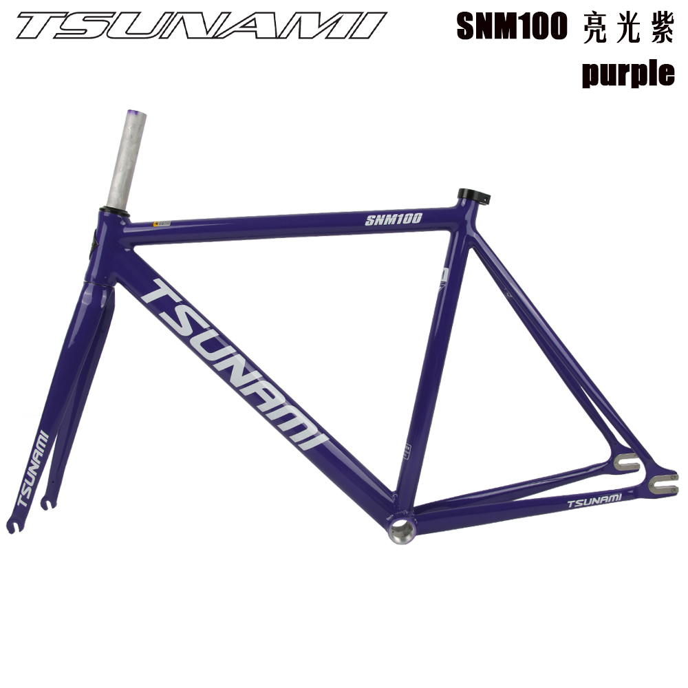 TSUNAMI SNM100 High Quality Single Speed Bicycle Frameset Fixed