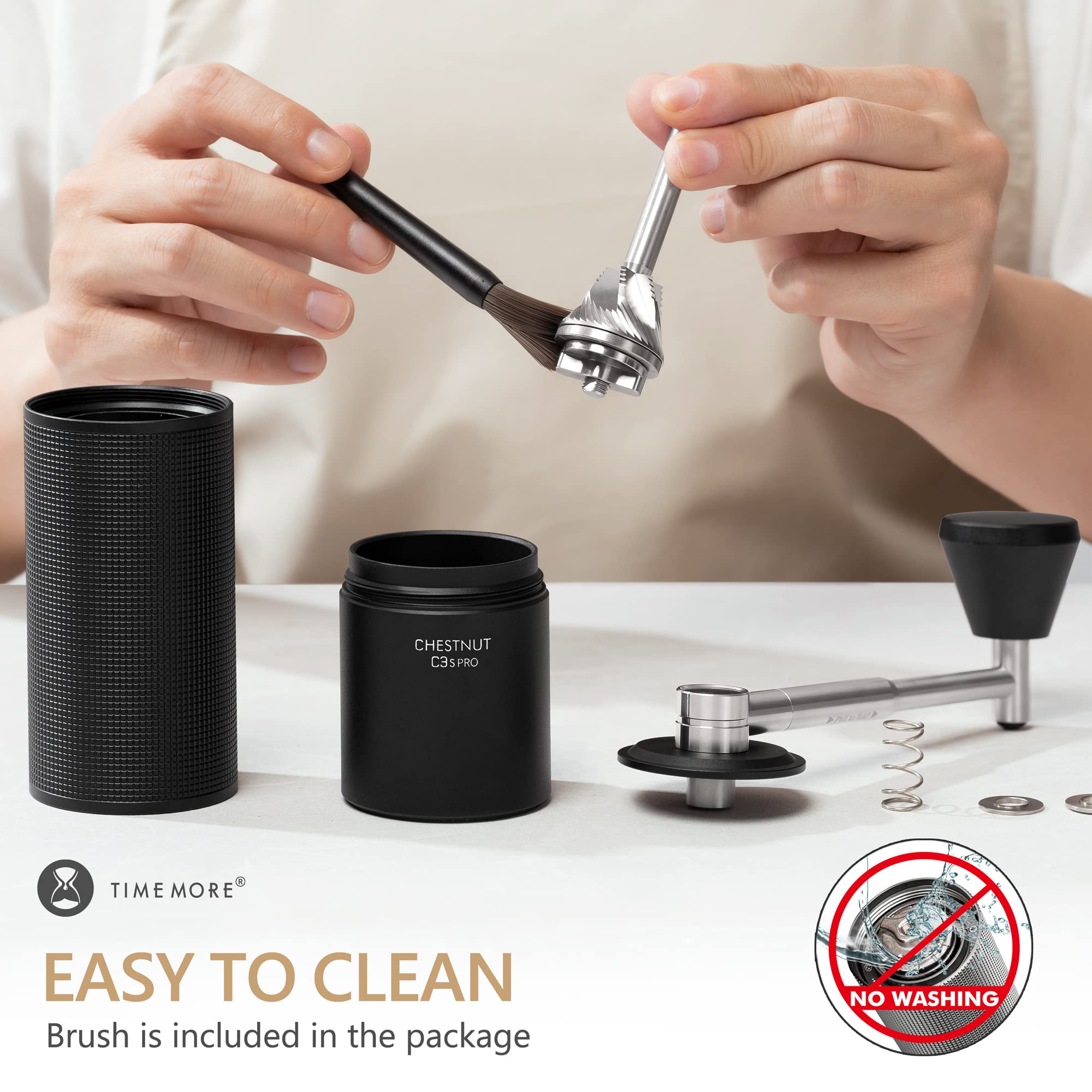 TIMEMORE Chestnut C3S Pro / C3ESP Pro Manual Coffee Grinder With