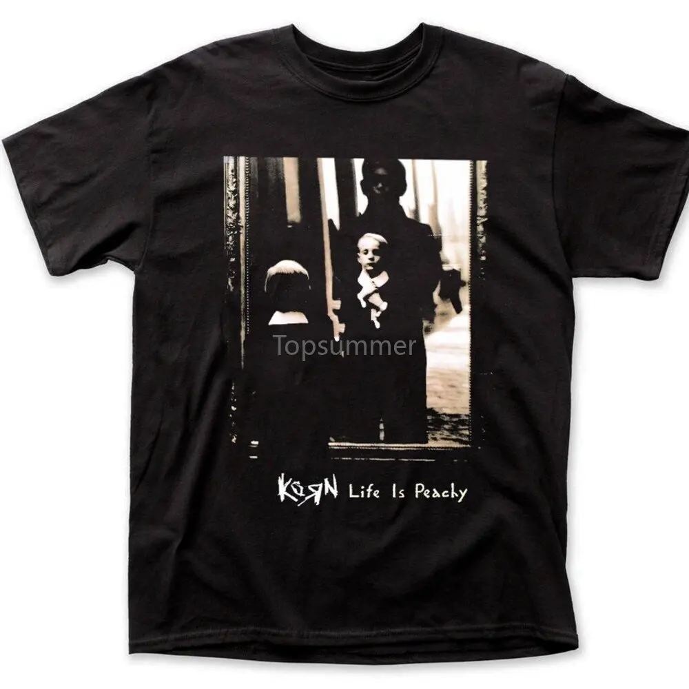 90's KORN LIFE IS PEACHY ツアー バンド Tシャツ 90s Korn