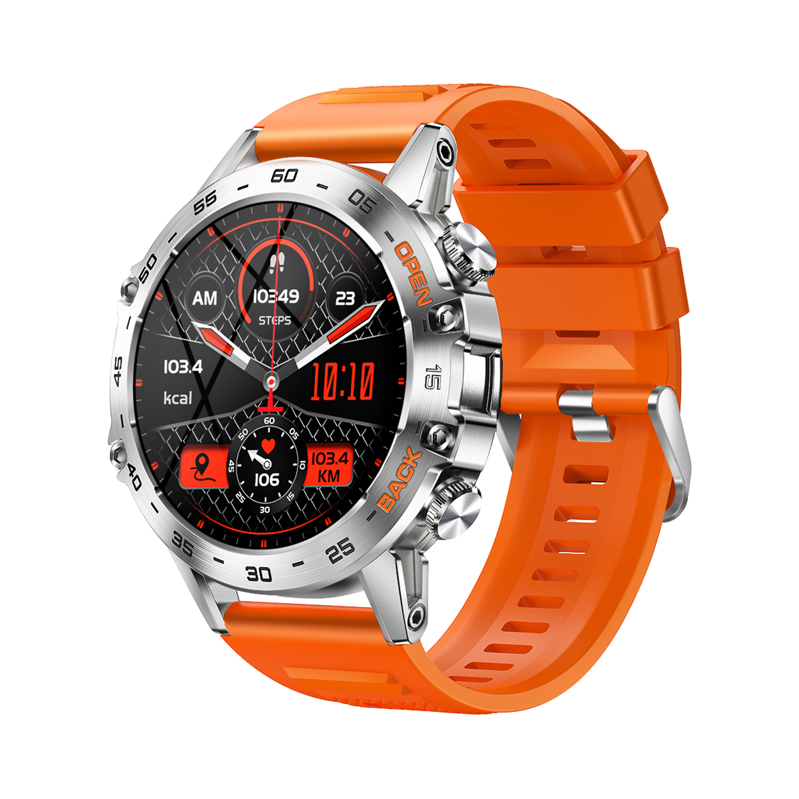 K52 Smart Watch 1.39inch FullTouch Screen Bluetooth Call Fitness