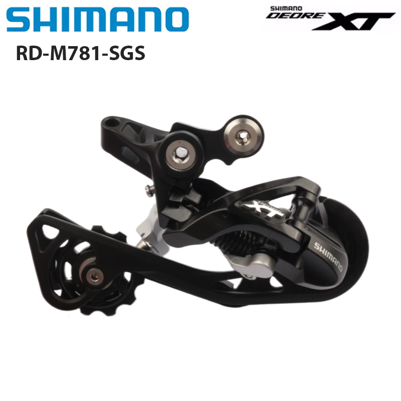 Shimano Deore XT M781 Derailleur Rear RD-M781 SGS 10 Speed Black