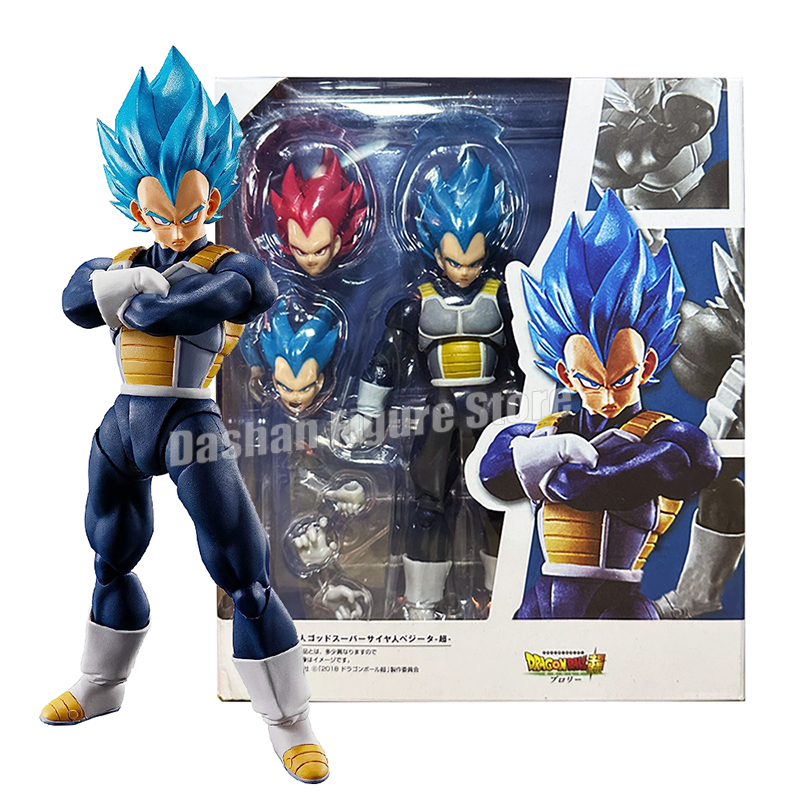 Shf ドラゴンボール Z フィギュア超サイヤ人神ベジットアクション