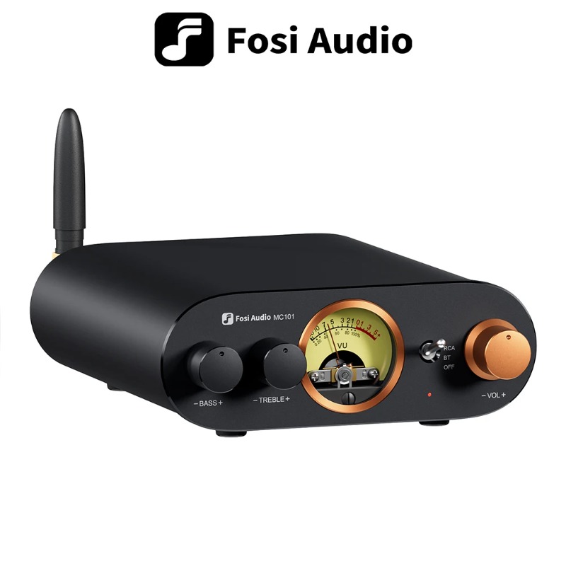 Fosi Audio MC101 オーディオアンプ Bluetooth 5.3 ステレオホーム
