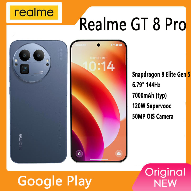 Original Realme GT 8 Pro Unlocked Snapdragon 8 Elite Gen 5 OTA