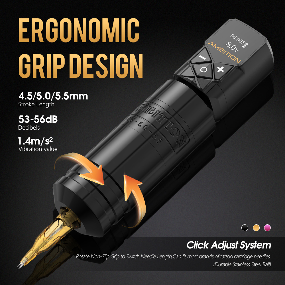 Ambition Torped 36 Stroke 4.5-5.0-5.5mm Powerful Brushless Motor