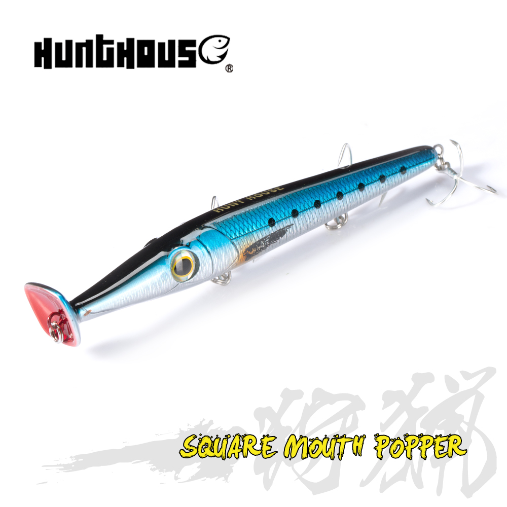 Hunthouse Needle Zargana 150mm/20g Popper Pencil Lures Long Cast