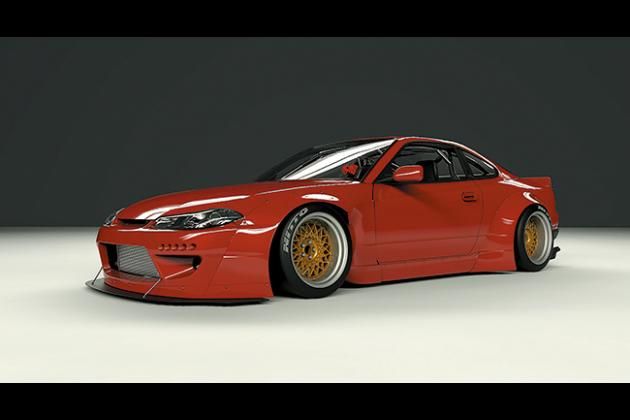 S15 シルビア ロケットバニー WIDE BODY KIT フロントバンパー / 品