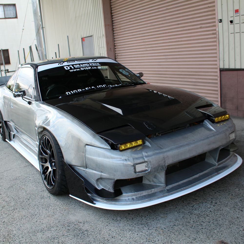 S13 180SX ORIGIN Labo. 風神 フロントバンパー / 品揃え多数のエアロ