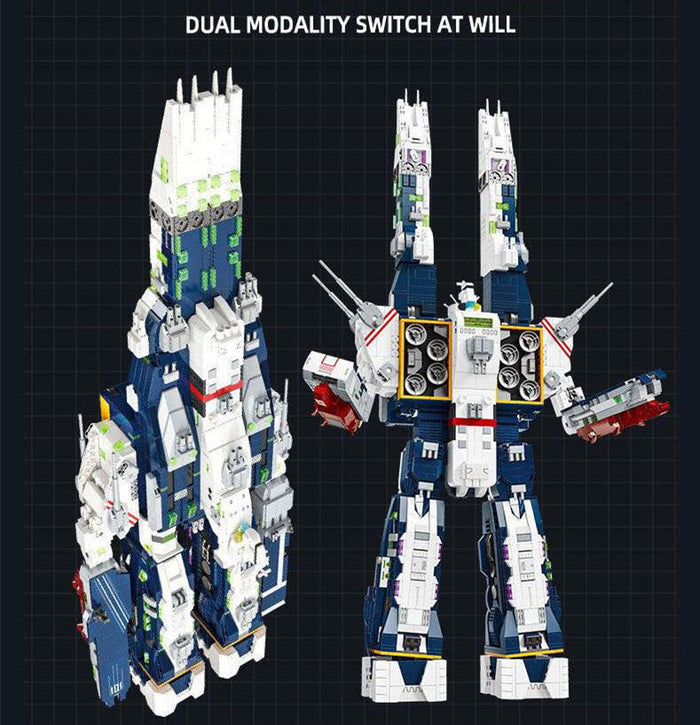 JIE STAR 58144 SDF-1 Macross-Afobrick