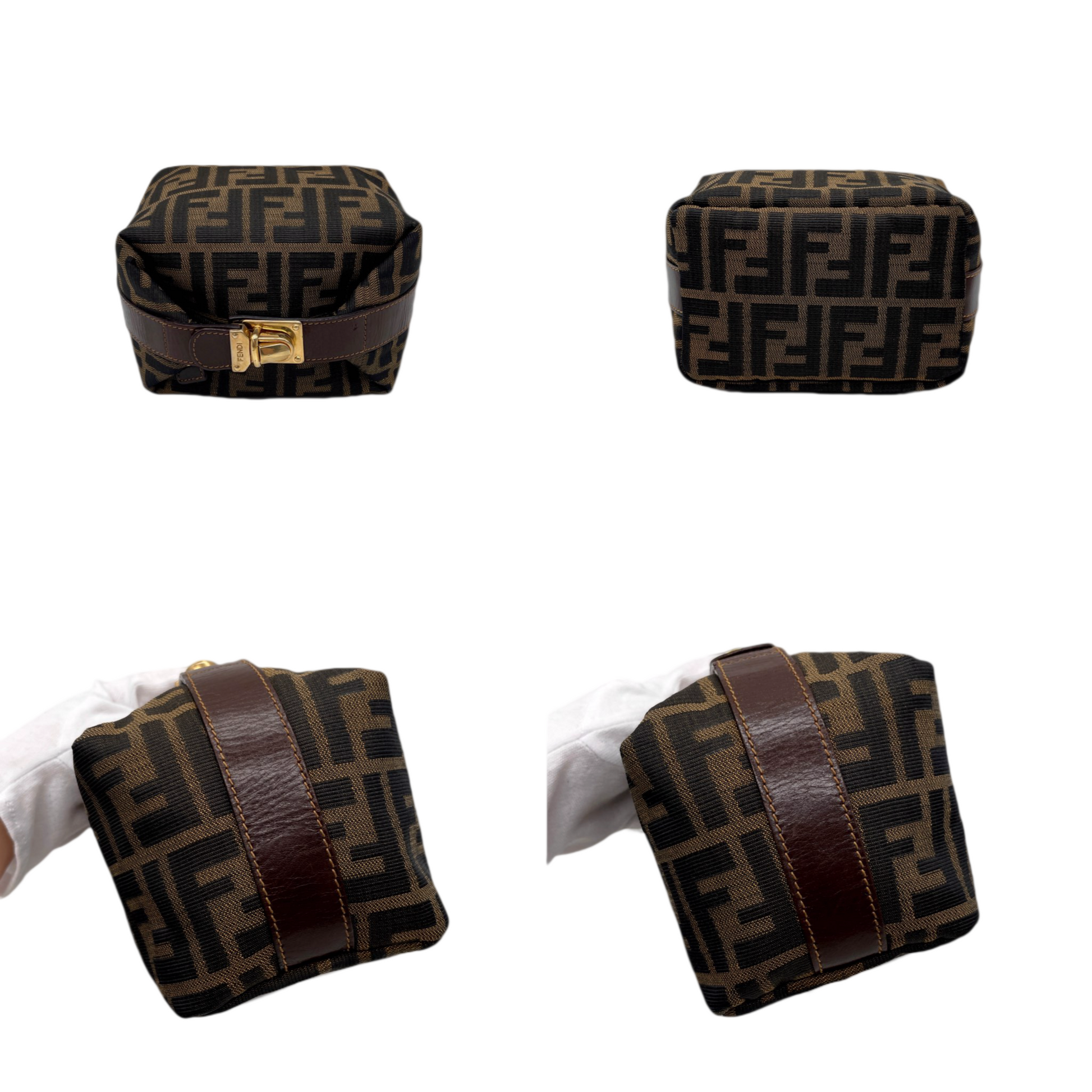 RAREFENDI Zucca Canvas Mini Vanity Bag Hand Bag – Afar Vintage