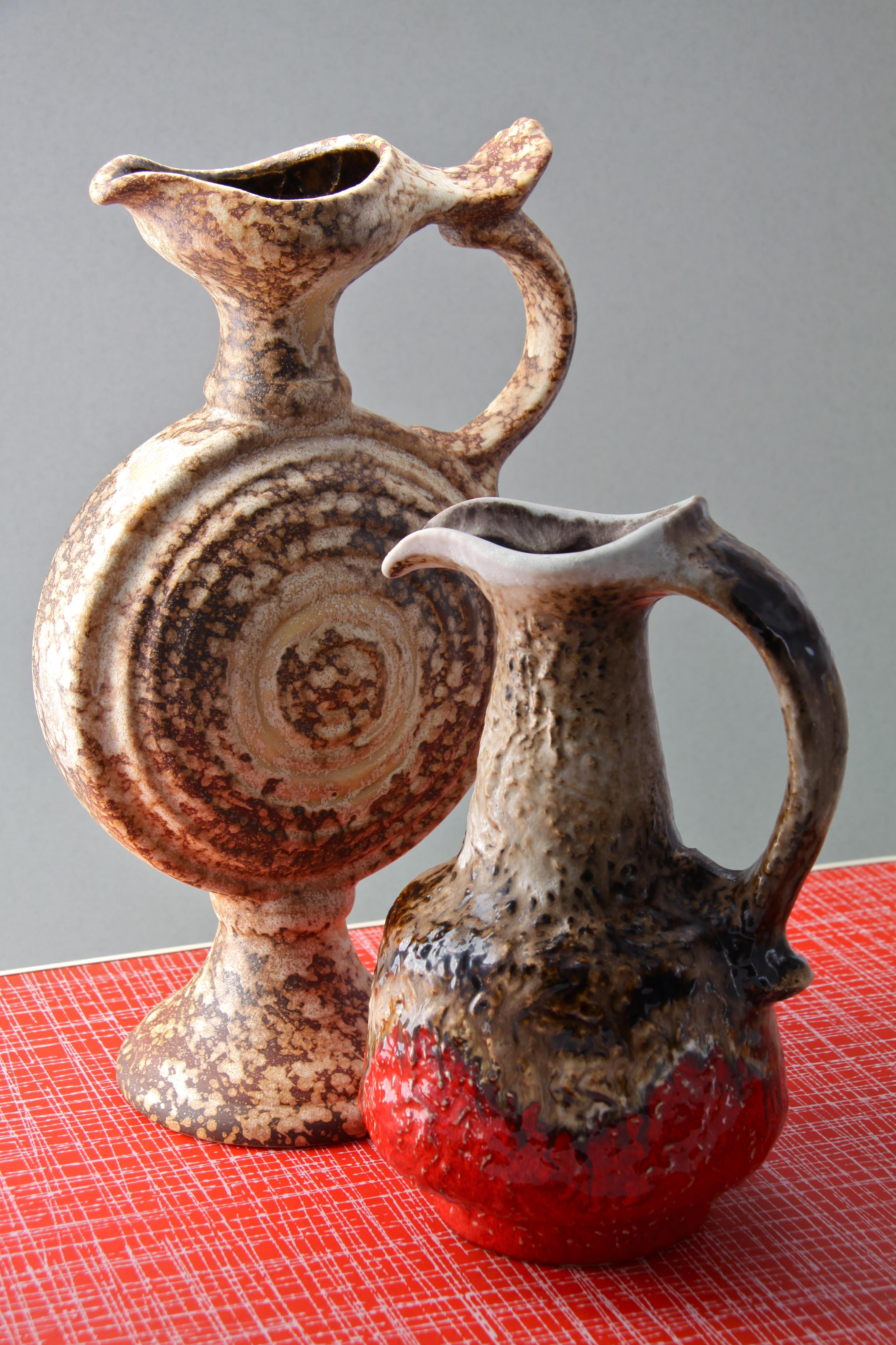 Dumler & Breiden, West German 'Fat Lava' Vase's / Pitchers circa