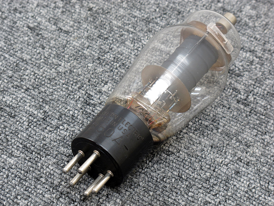 ウエスタン Western Electric 350A (1本) 刻印 真空管 @22854 / 中古