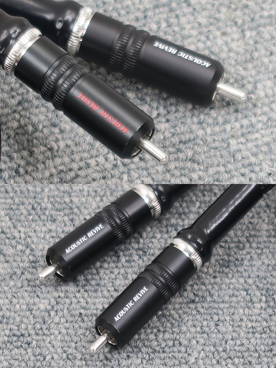 Acoustic Revive RCA-1.0 tripleC-FM RCAケーブル ペア @47280 / 中古