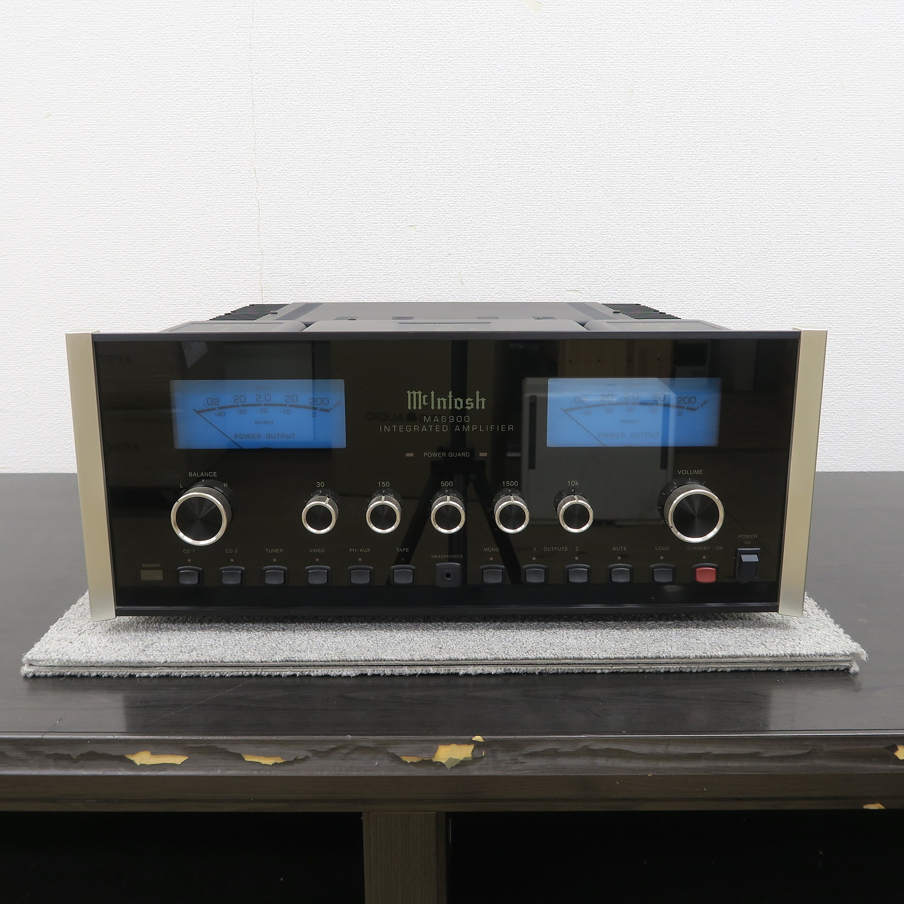現状】Mcintosh MA6900 プリメインアンプ マッキントッシュ @57369