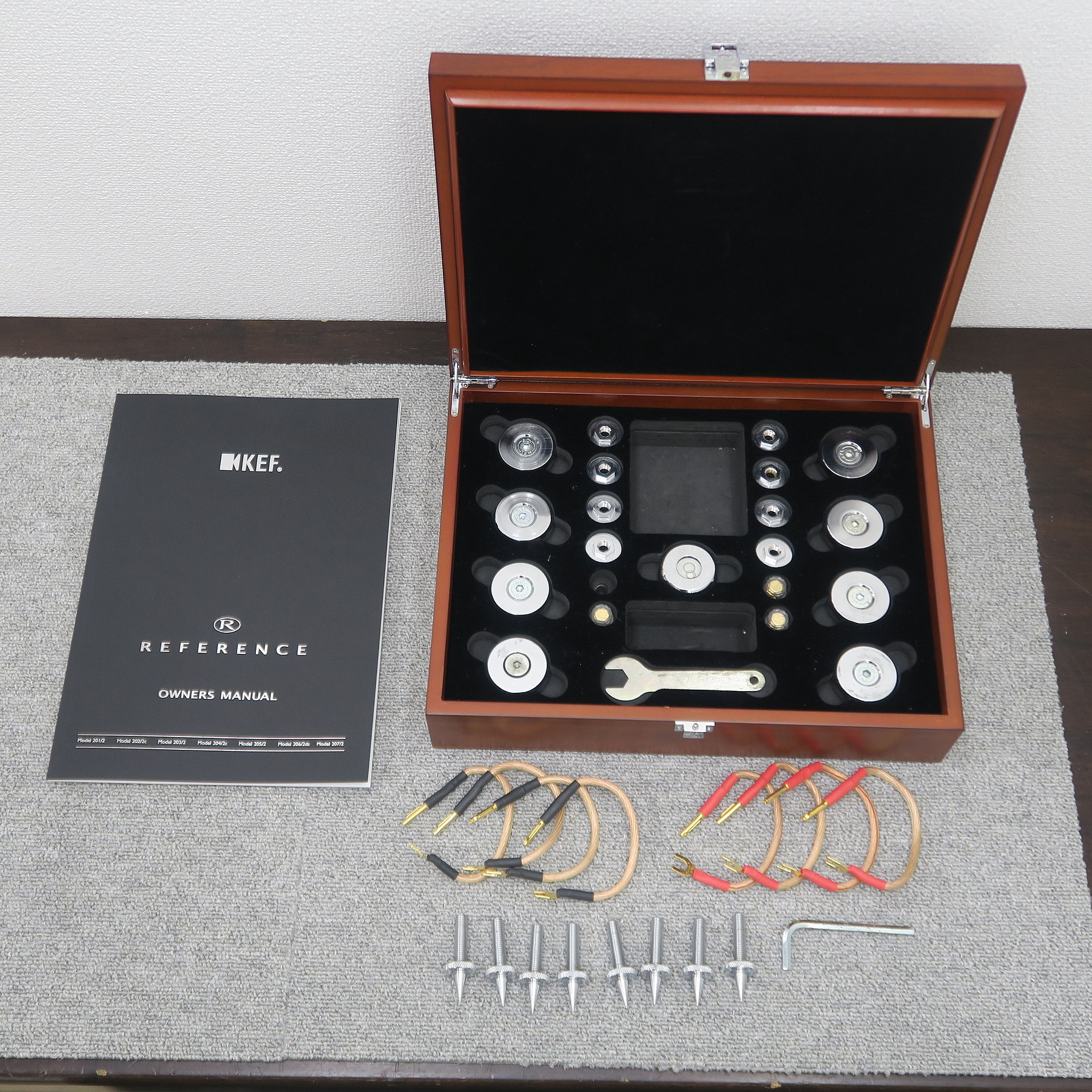 ジャンク】ケーイーエフ KEF REFERENCE MODEL 203/2 スピーカーペア