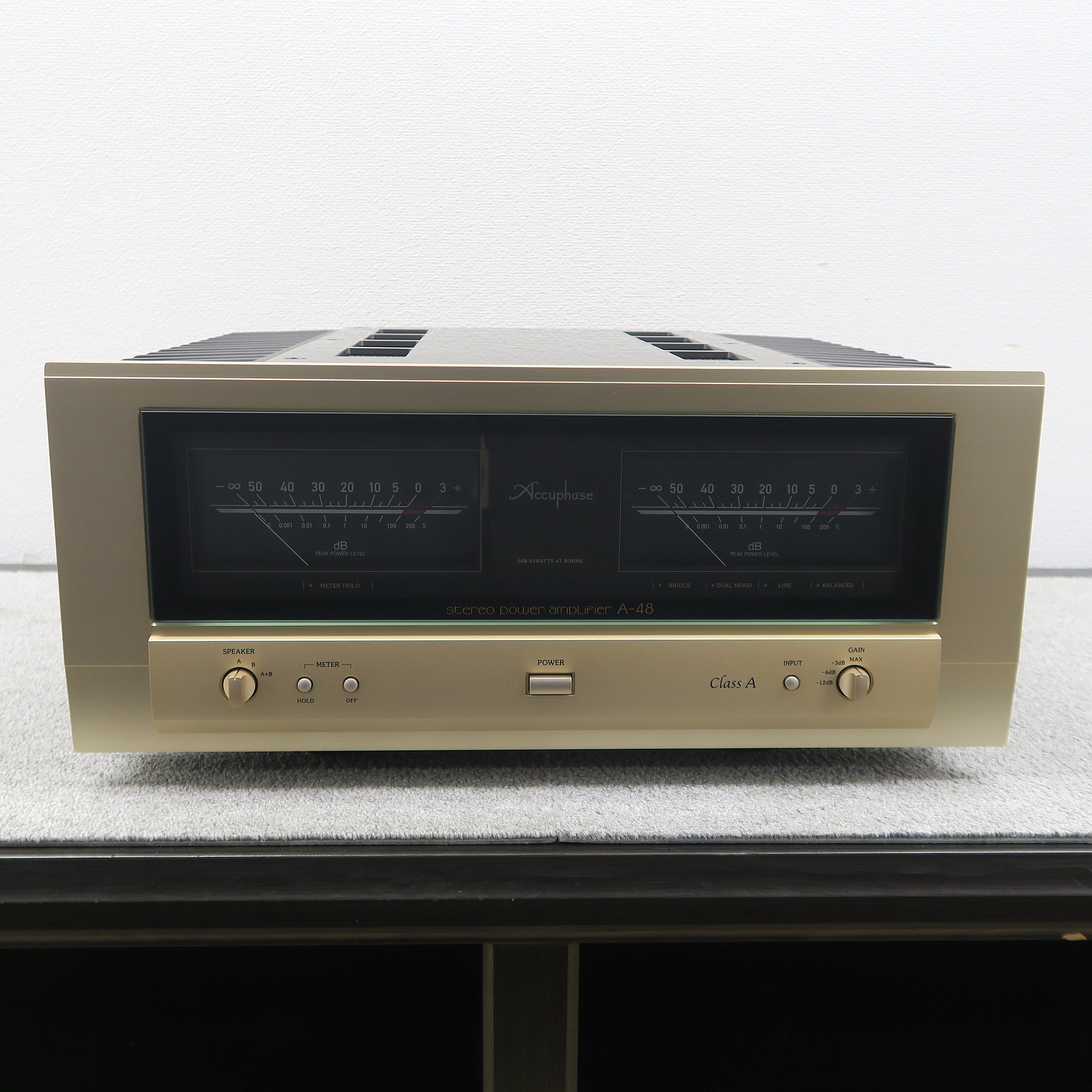 Sランク】アキュフェーズ Accuphase A-48 パワーアンプ @54787 / 中古