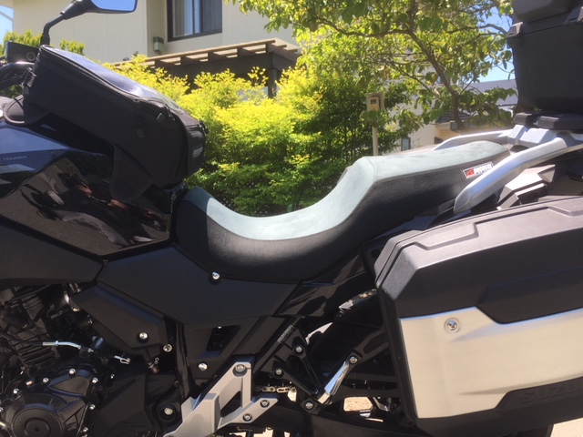 Vストローム250のシート V-Strom250 - No-blog