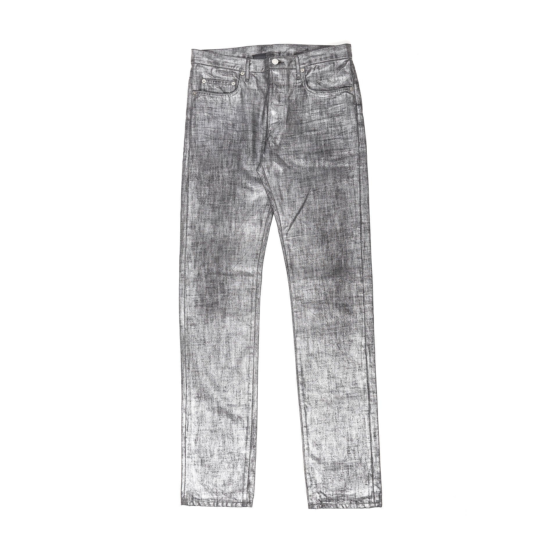 Dior Homme AW06 Radioactive Silver Denim - Ākaibu Store