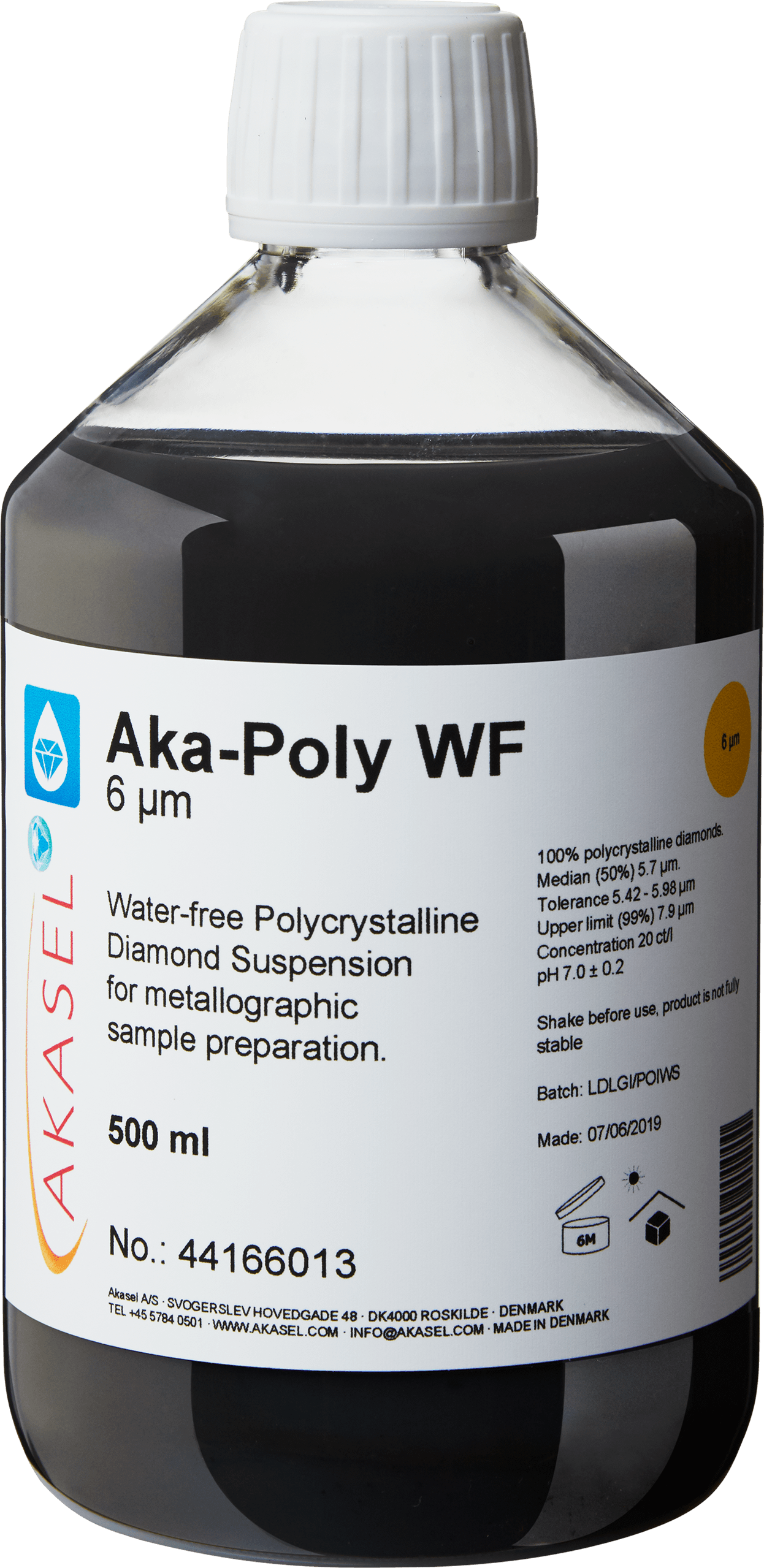 Aka-Lube Blue Concentrated | Metallographic Lubricant | Akasel