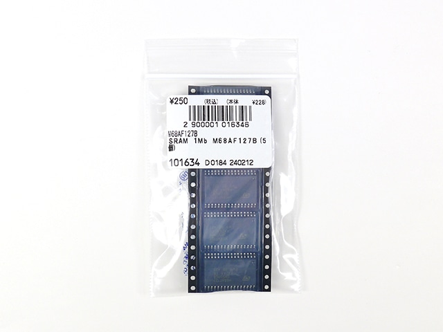 SRAM 1Mb M68AF127B: 半導体 秋月電子通商-電子部品・ネット通販