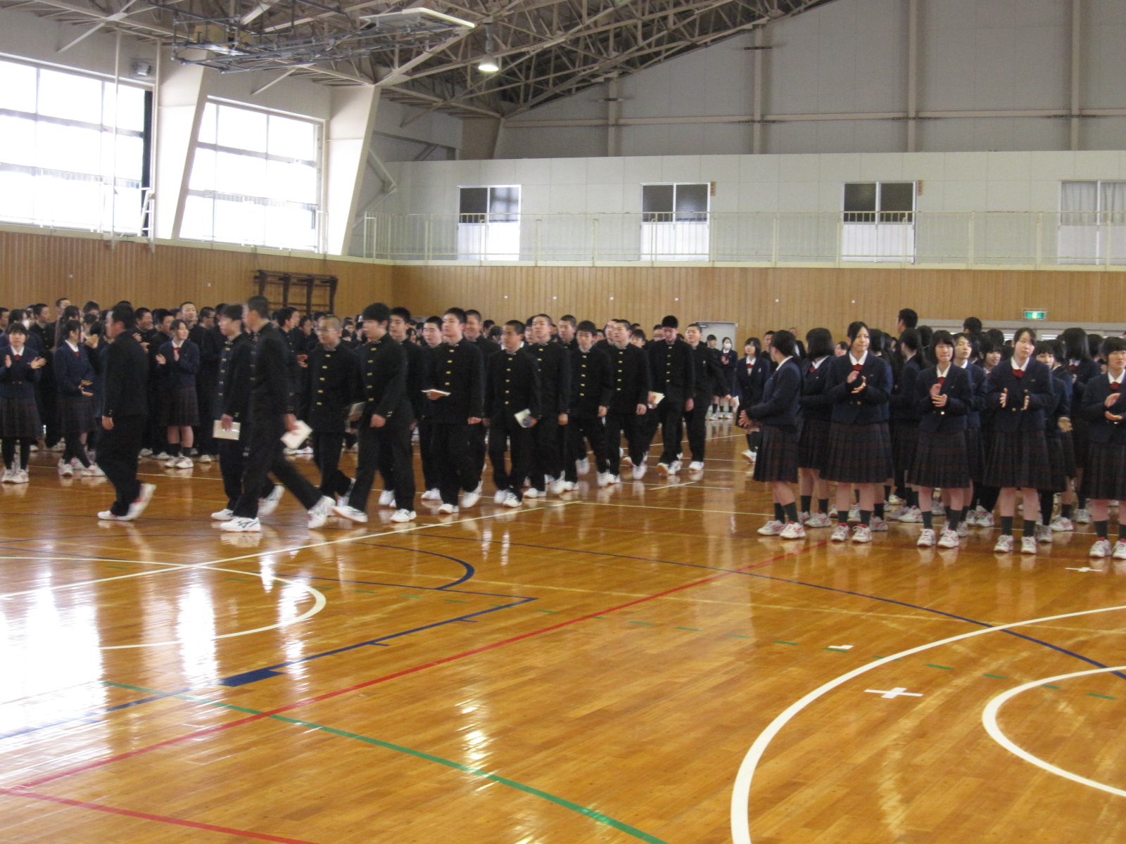 対面式・学校紹介 | 秋田市立秋田商業高等学校