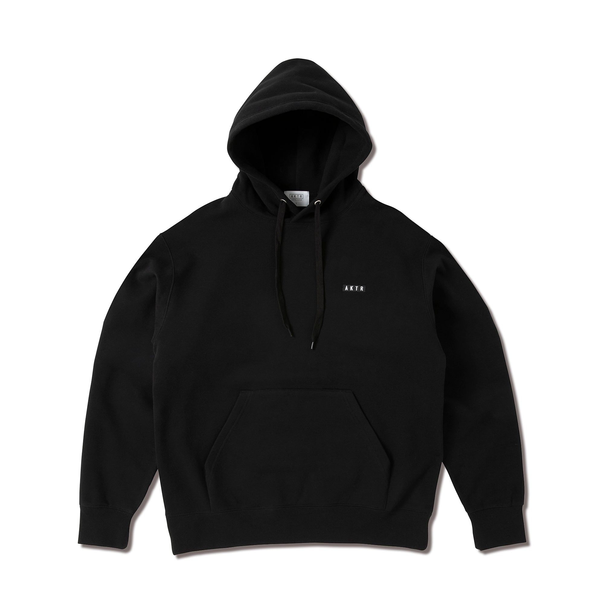 1-PT LOGO SWEAT PULLOVER HOODIE BK – AKTR OFFICIAL
