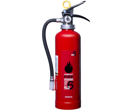 65-3691-68 10型粉末業務用消火器 KLD-10N 【AXEL】 アズワン