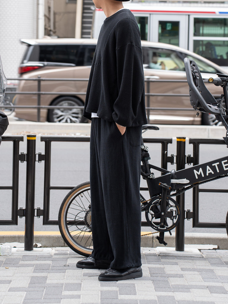 refomed / AZEAMI THERMAL PANTS - BLACK-｜aIbn公式通販