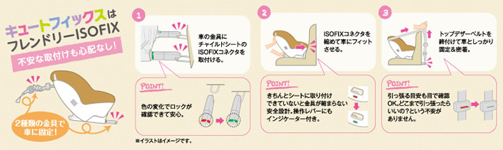 Cute fix | エールベベ AILEBEBE 公式サイト 日本製チャイルドシート