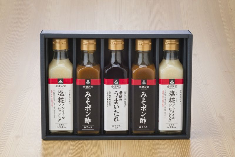 みそポン酢 3本セット（MM814） | 会津天宝 一汁一菜亭 | 会津天宝醸造