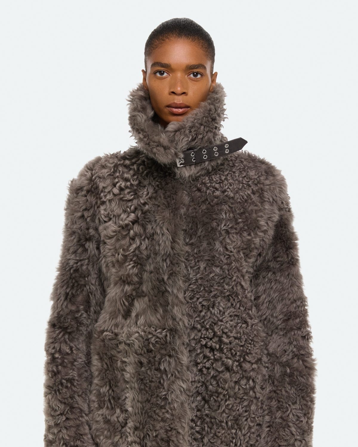Helmut Lang Shearling Coat | HELMUTLANG.COM