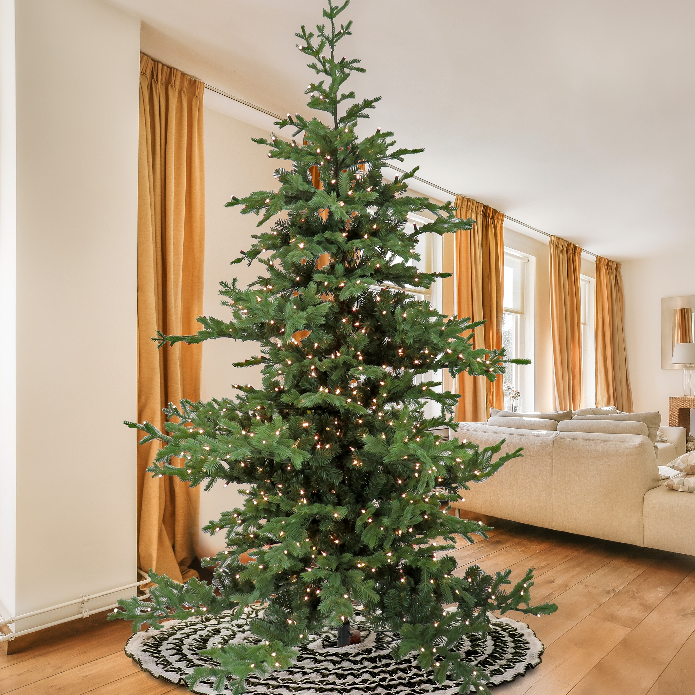 National Tree Company HGTV Home Collection 9 ft Pre-Lit Decorator