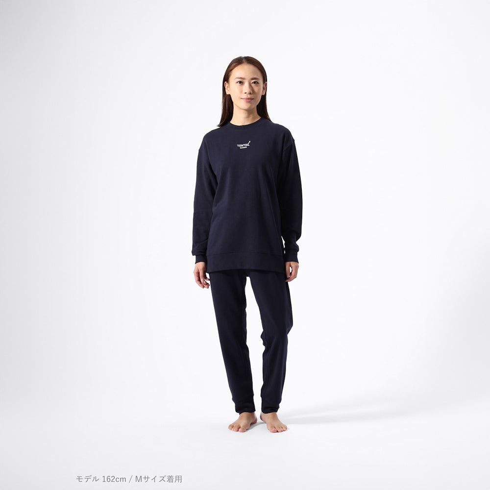 一般医療機器】リカバリーウェアBAKUNE スウェット上下 ネイビー