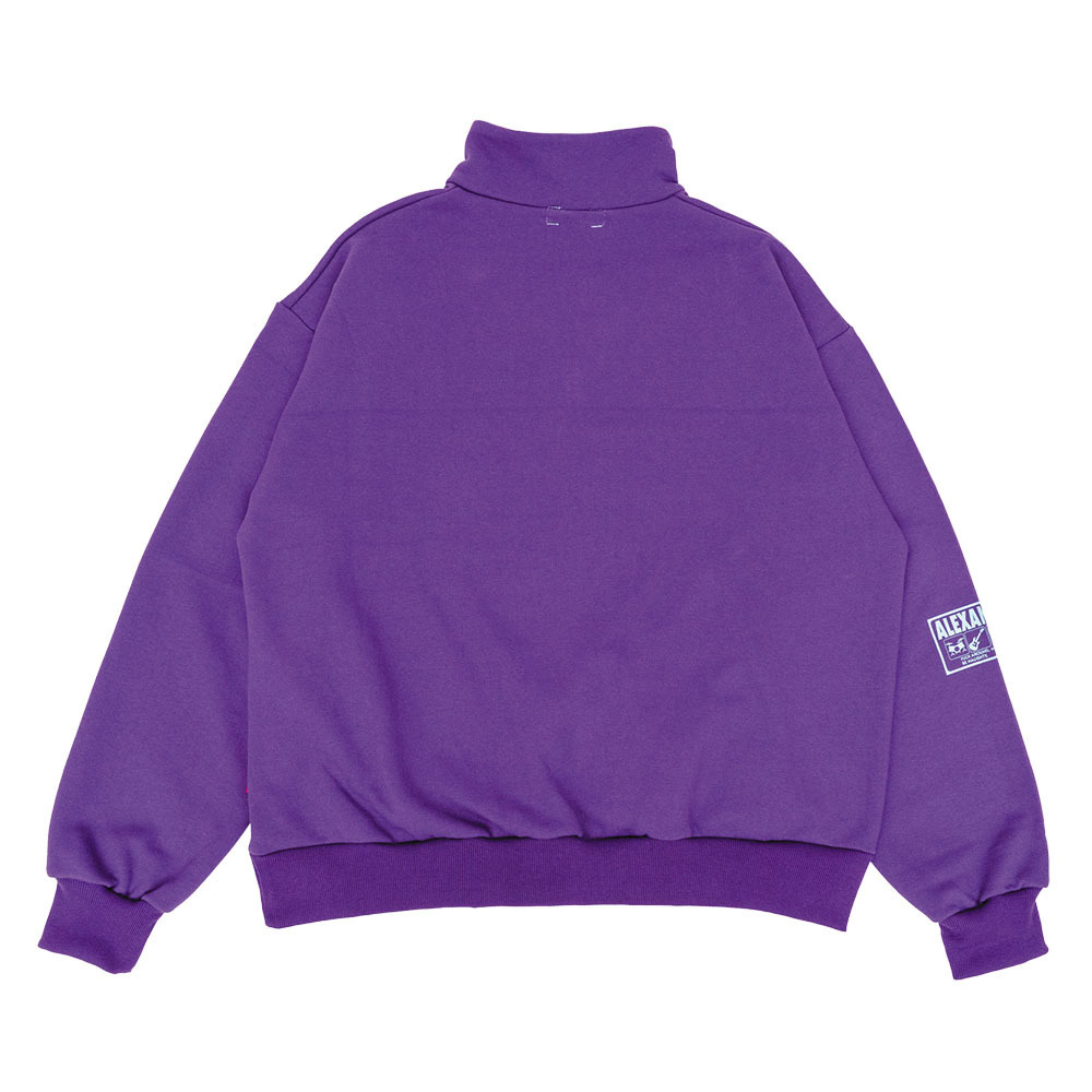 SPRING SALE】2023 Winter Fest. Half Zip Sweat (Purple