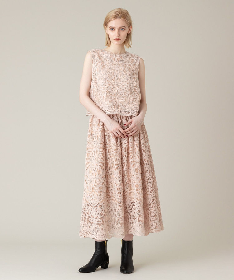 LOULOU WILLOUGHBY】モール刺繍スカート|allureville OFFICIAL SITE