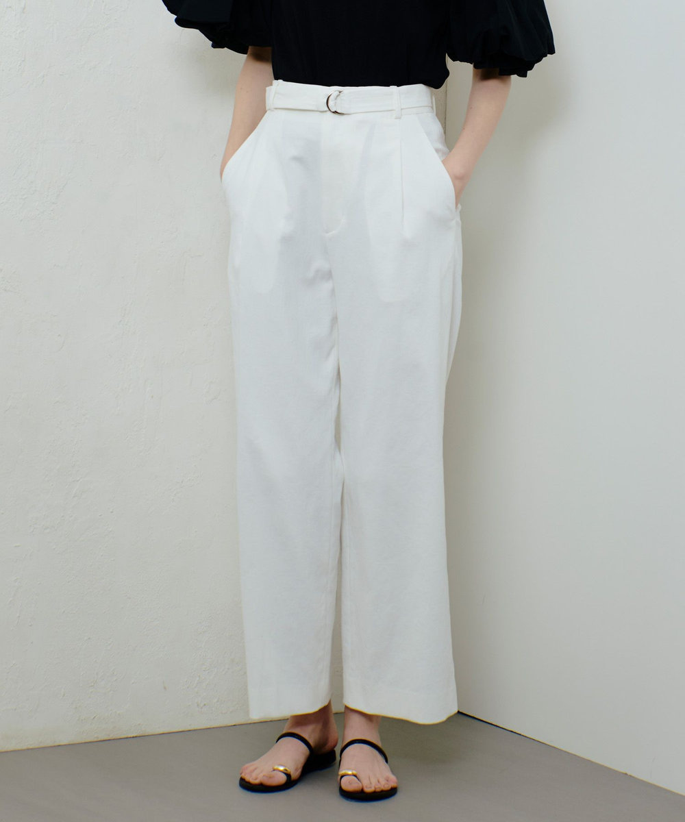 シェルタリングタックワイドパンツ|allureville OFFICIAL SITE