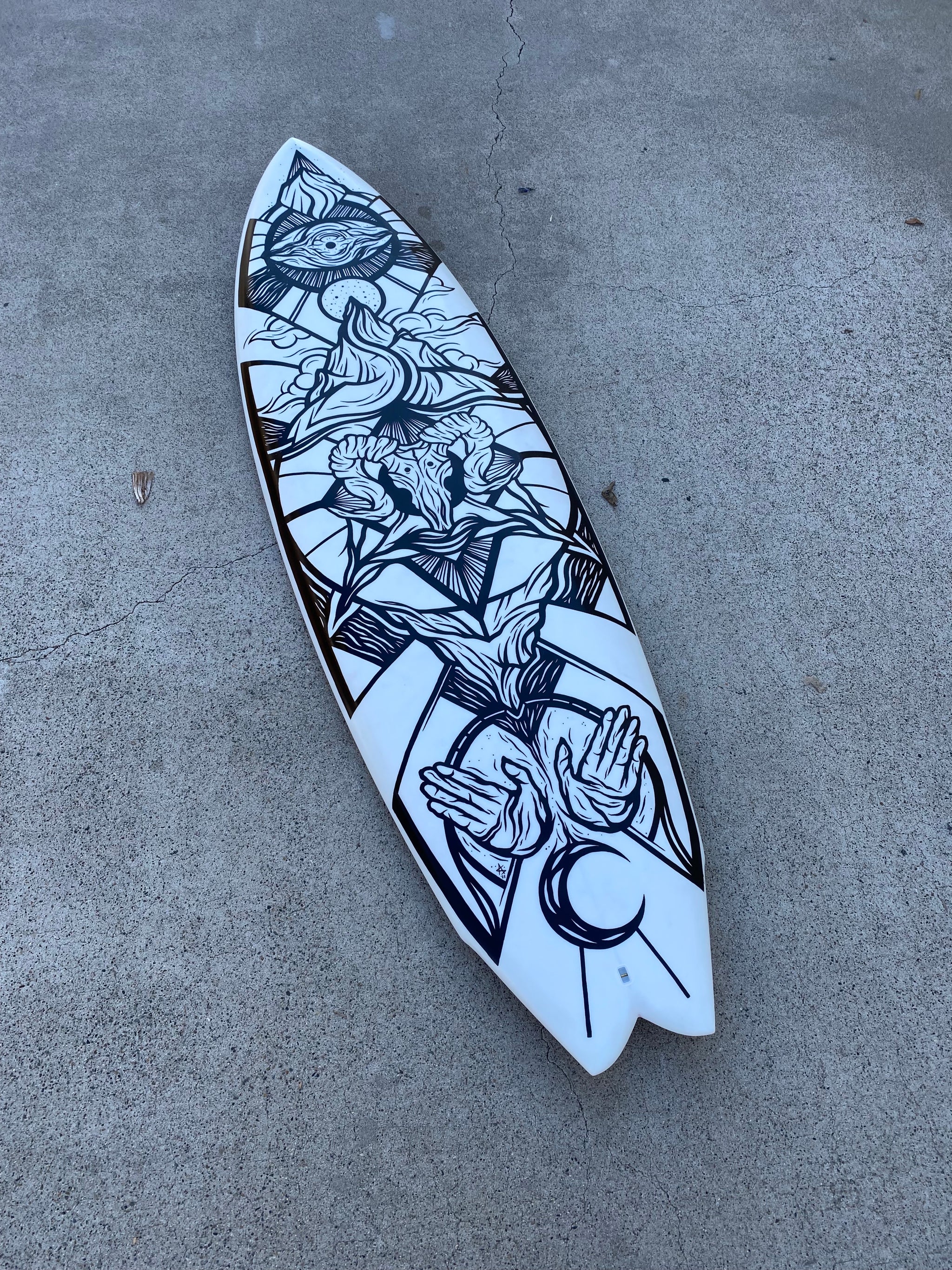 ALBUM SURFBOARDS 7'2”TWINSMANMEGA Buy the Album Twinsman Surfboard