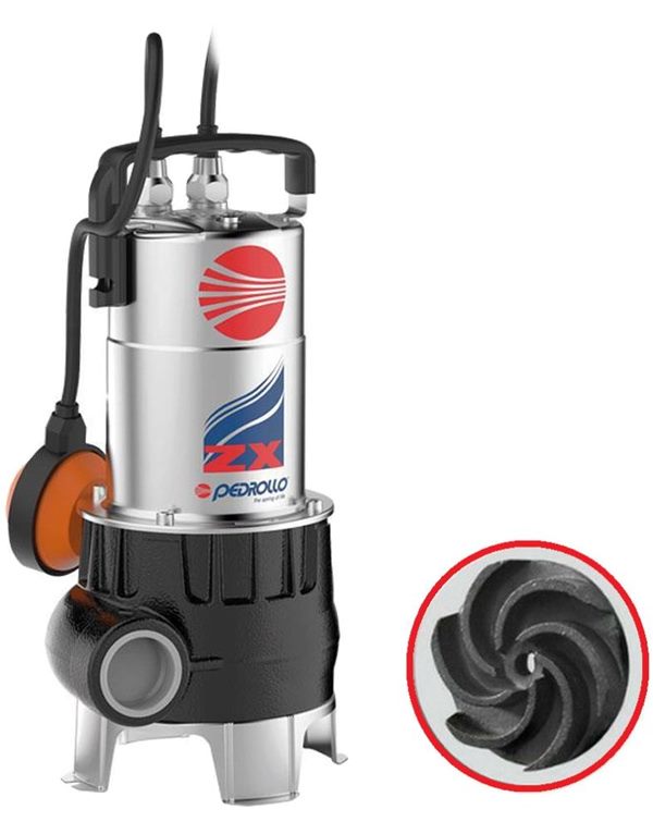 Pedrollo ZXm-1B/40 Submersible Sewage Pump 370 W | Allwater