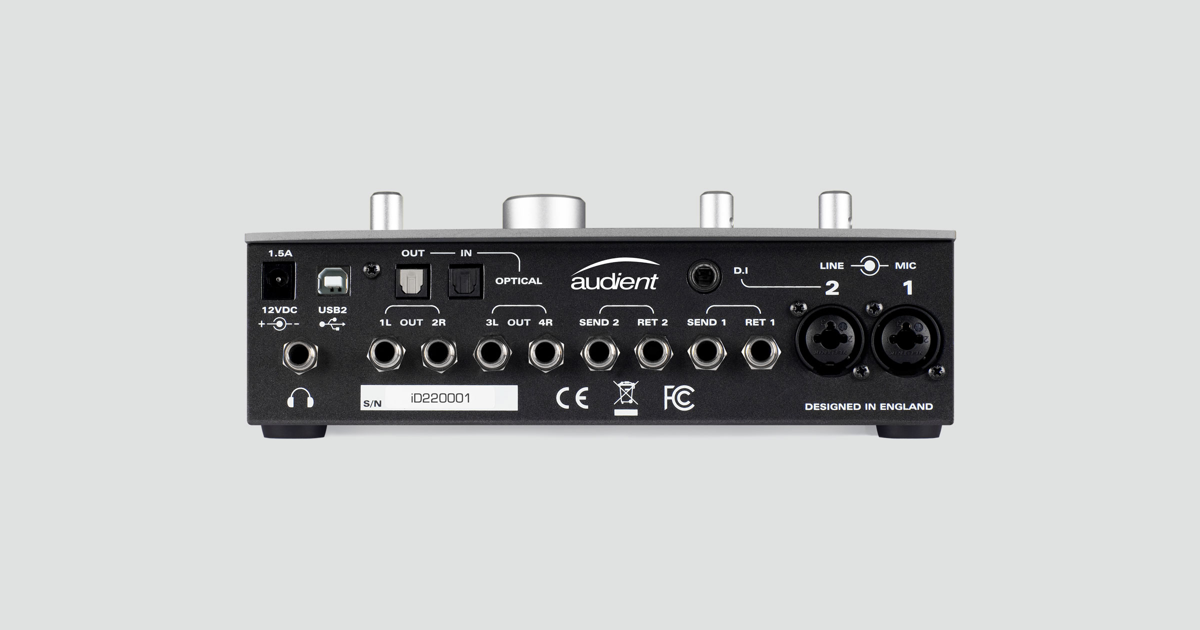 AUDIENT | iD22 | USB オーディオ・インターフェイス | 製品情報