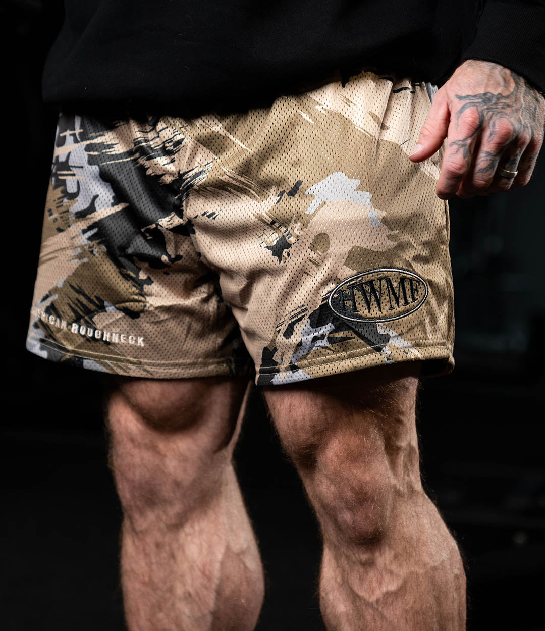 AAR Cliffside Camo Mesh Shorts – All American Roughneck