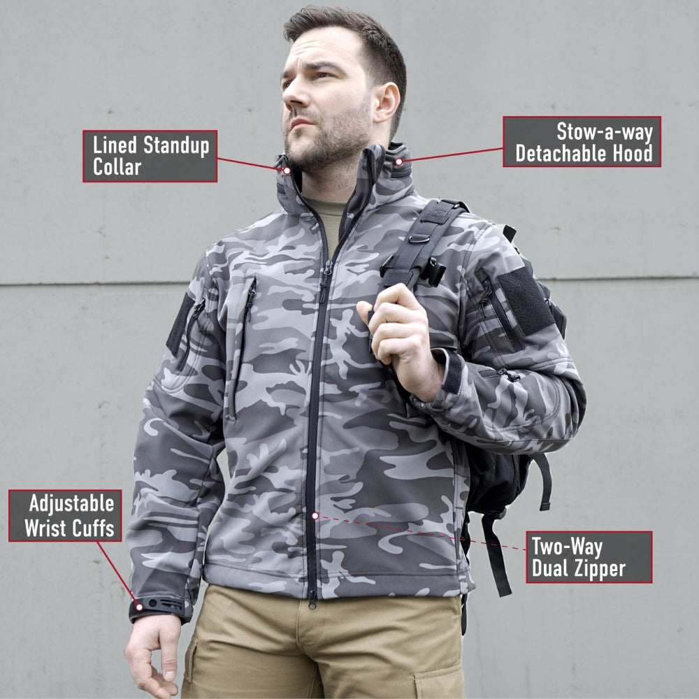 Rothco Special Ops Soft Shell Jacket (Work Brown)
