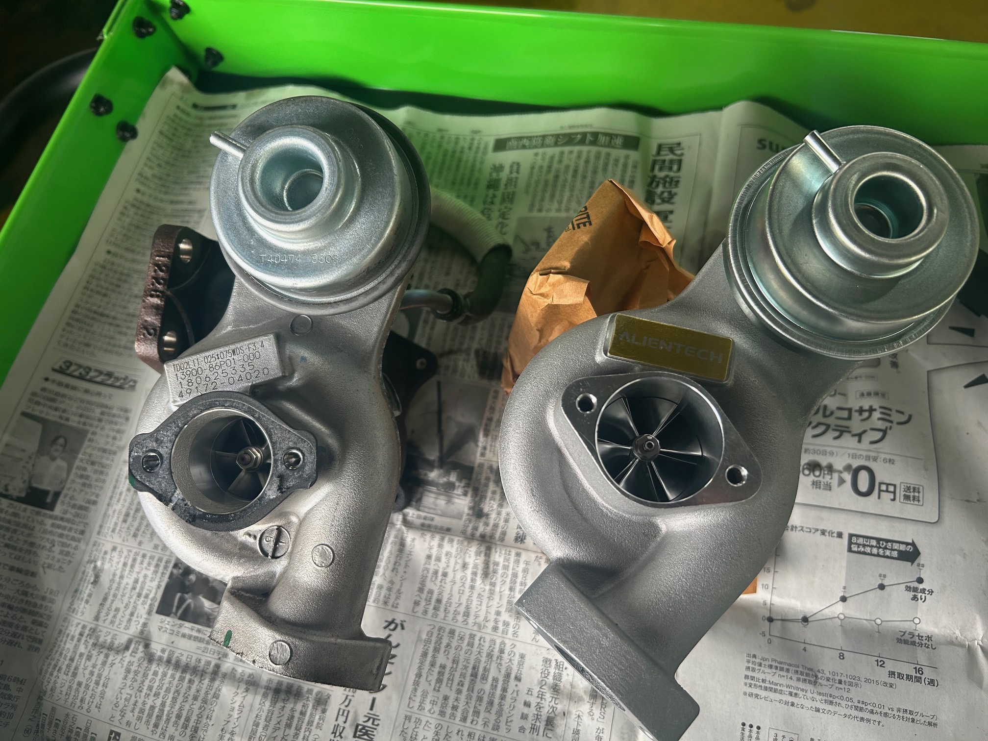 ZC33Sスイフトスポーツ AT-36BBタービン ミドルブースト仕様 感想あり