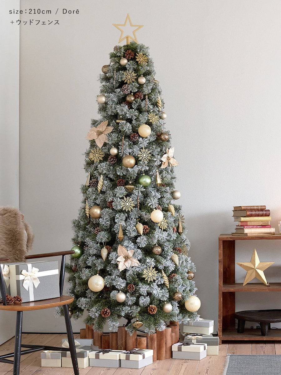 アルザスツリー スノー + Luxuryオーナメント【62p】樅 – alsace_tree