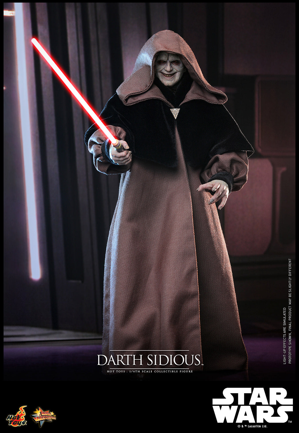 Darth Sidious 1/6 Scale Figure by Hot Toys – Alter Ego Comics
