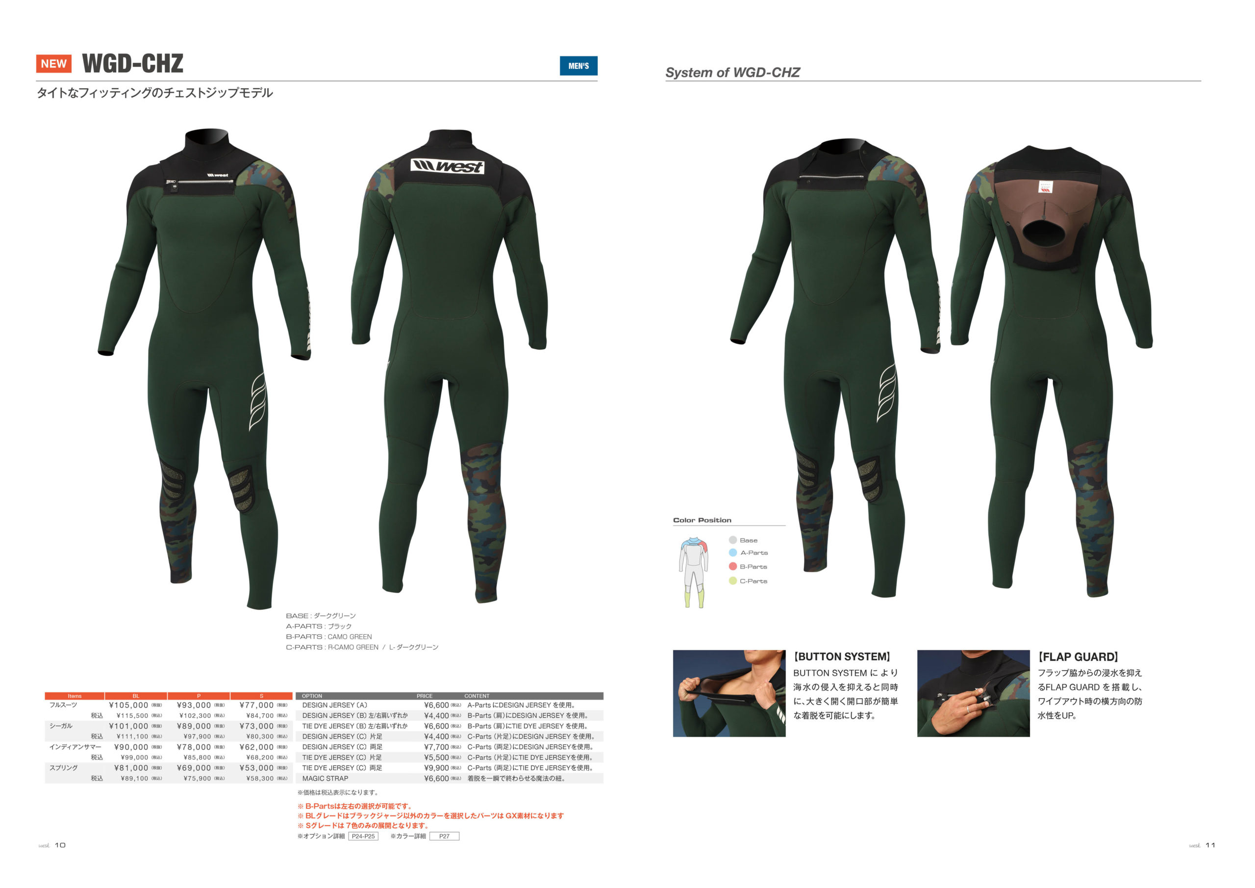 WEST SUITS】2024 春夏モデルカタログ | サーフィンスクール 千葉市