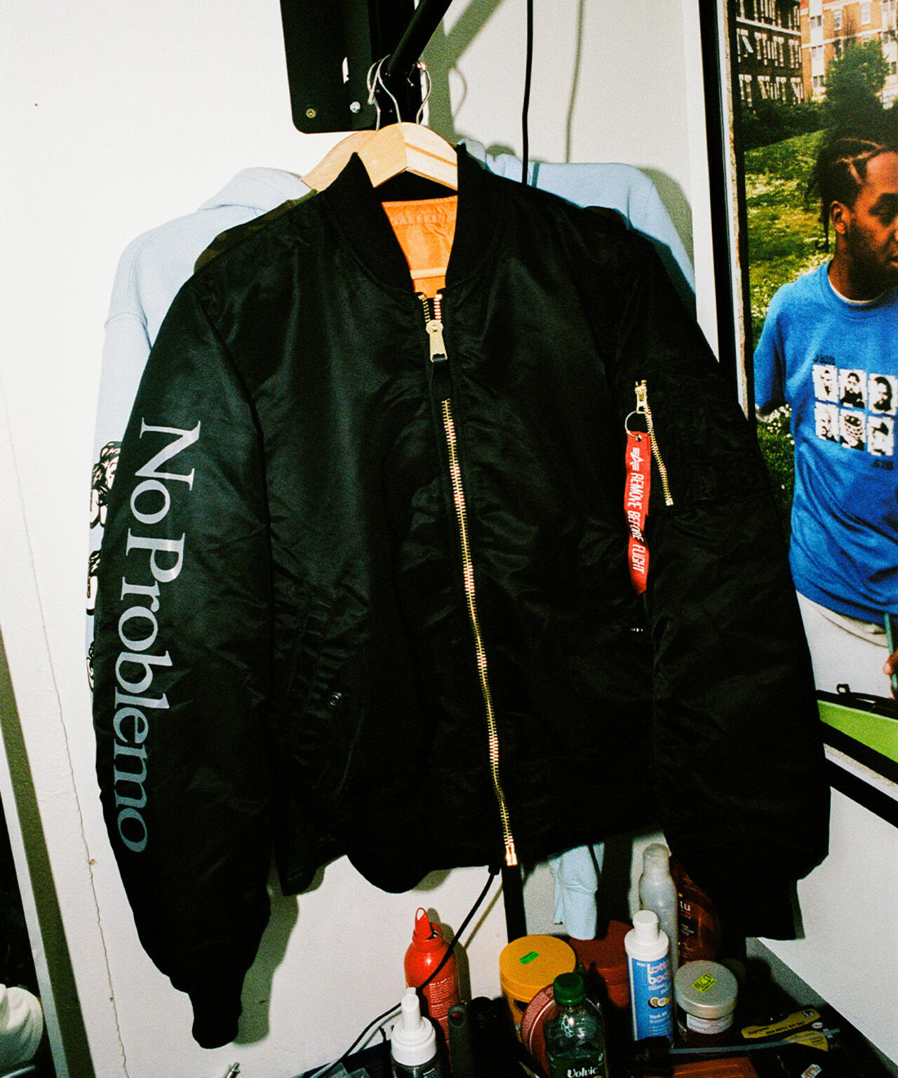 NO PROBLEMO X ALPHA NO WAR MA-1 ｜アルファ インダストリーズ